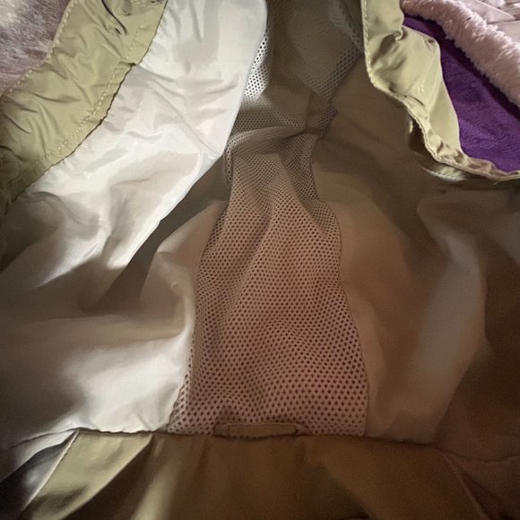 CB Sports Jacket Unisex Light Olive Green Windbreaker 100% Nylon NWOT - Picture 9 of 13